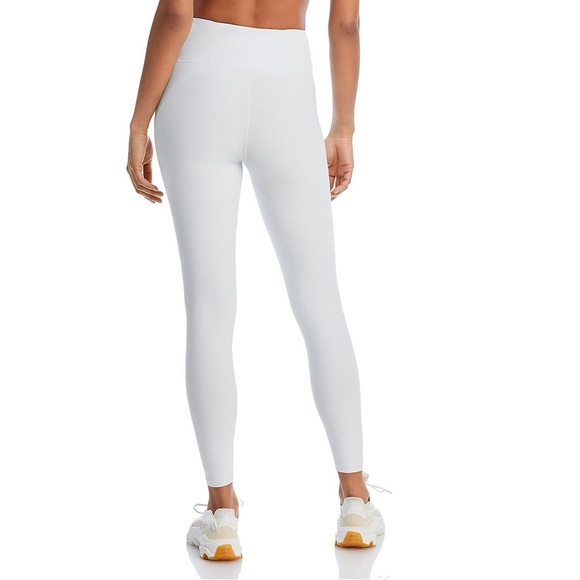 Aqua Athletic Yoga Gym Leggings Activewear in Mist Very Light Grayish-Blue S NWT - Picture 2 of 7